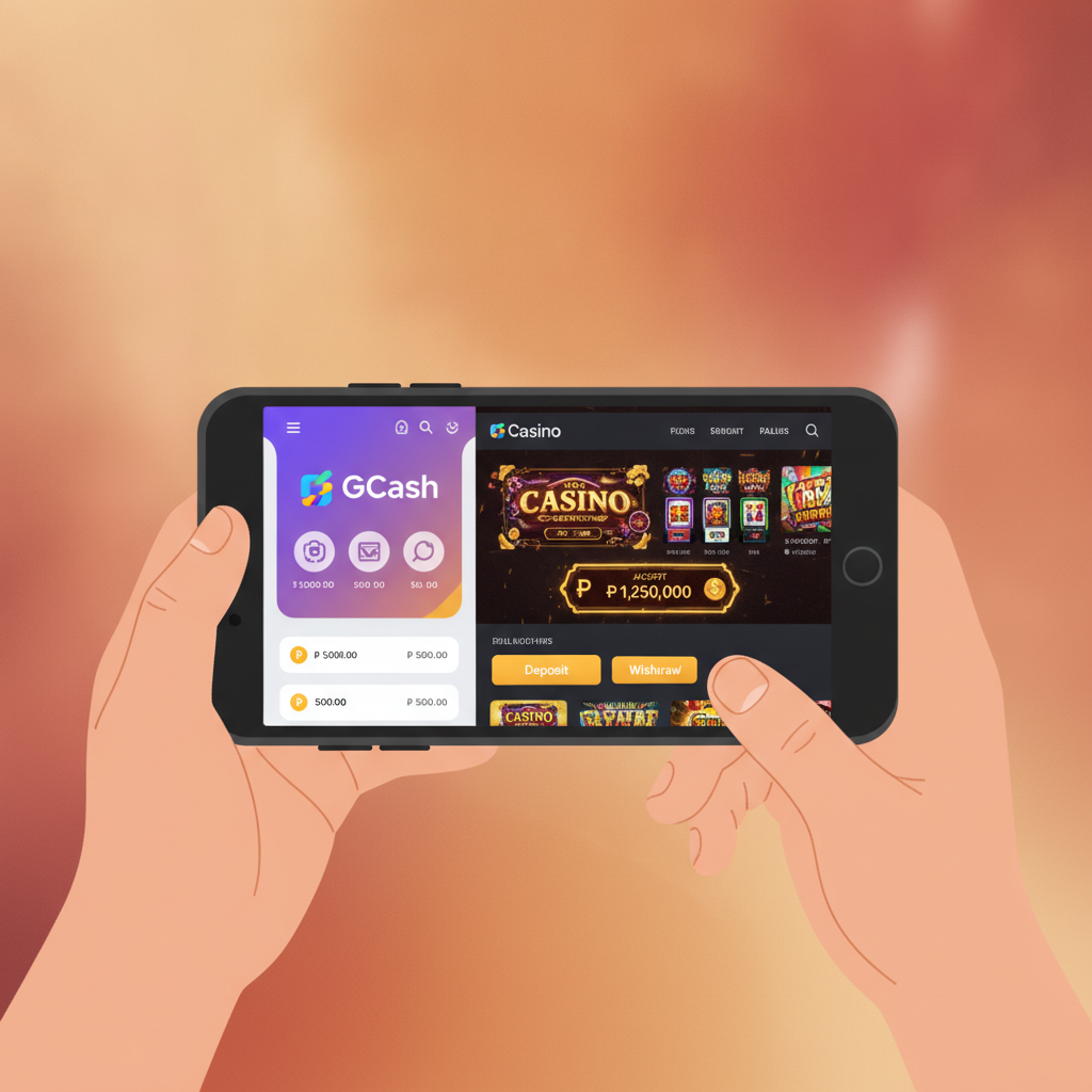 Illustration: How to Make Your First Deposit on Rouge Dynasty Using GCash